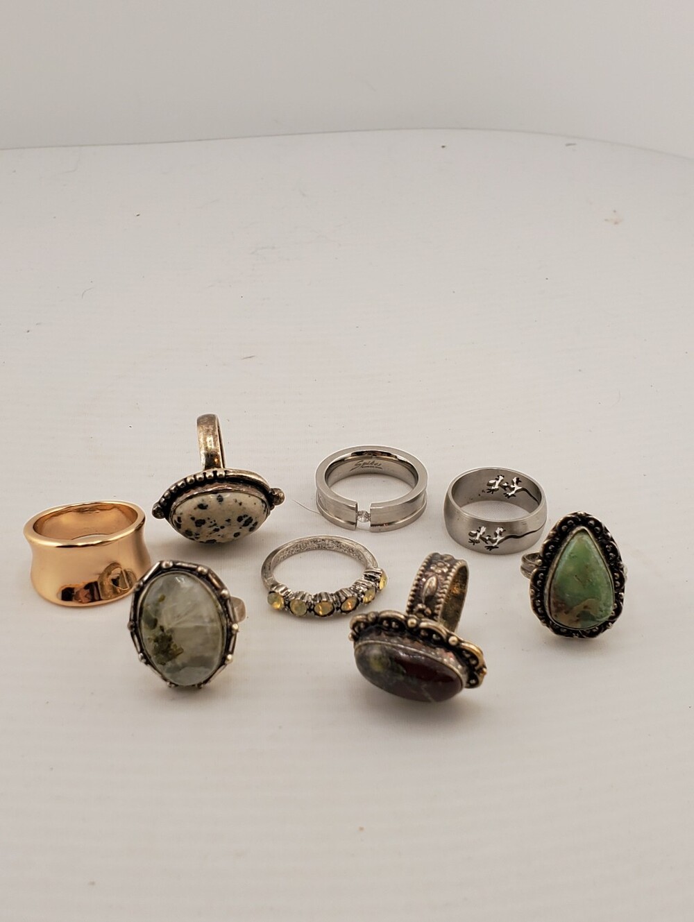 Bundle Natural Stone Plus Rings